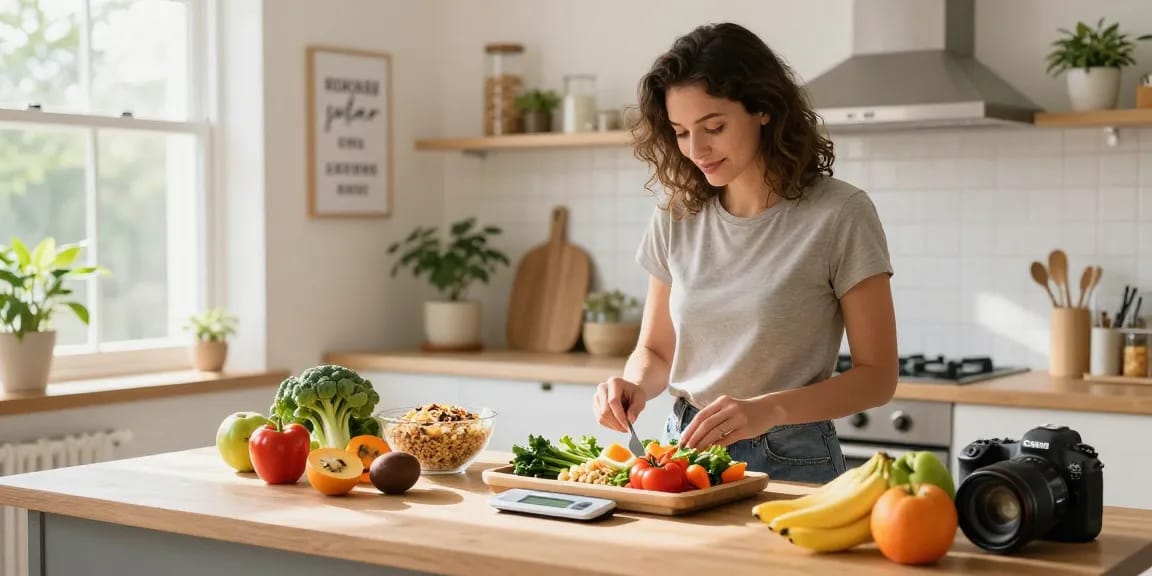 Healthy meal preparation showcasing rokok88 super ingredients in a modern kitchen.
