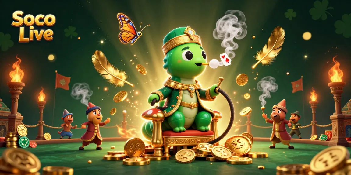 Soco Live elevates your betting experience with visually stunning golden elements and vibrant characters.
