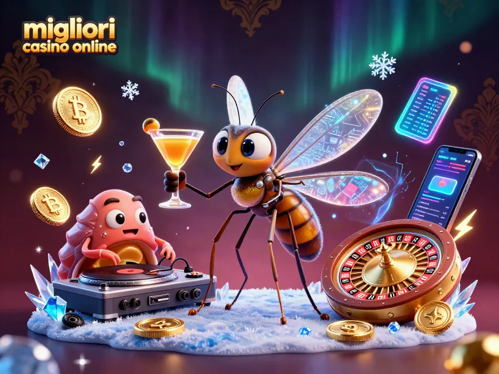I migliori casinò online offrono esperienze uniche, come dimostrato dal simbolico moscerino e la roulette d'oro.