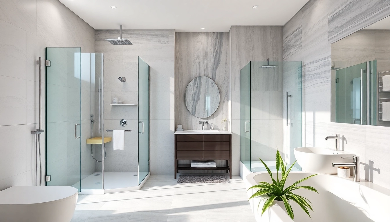 Transform your space with elegant showers au in a stylish bathroom setting featuring modern fixtures.