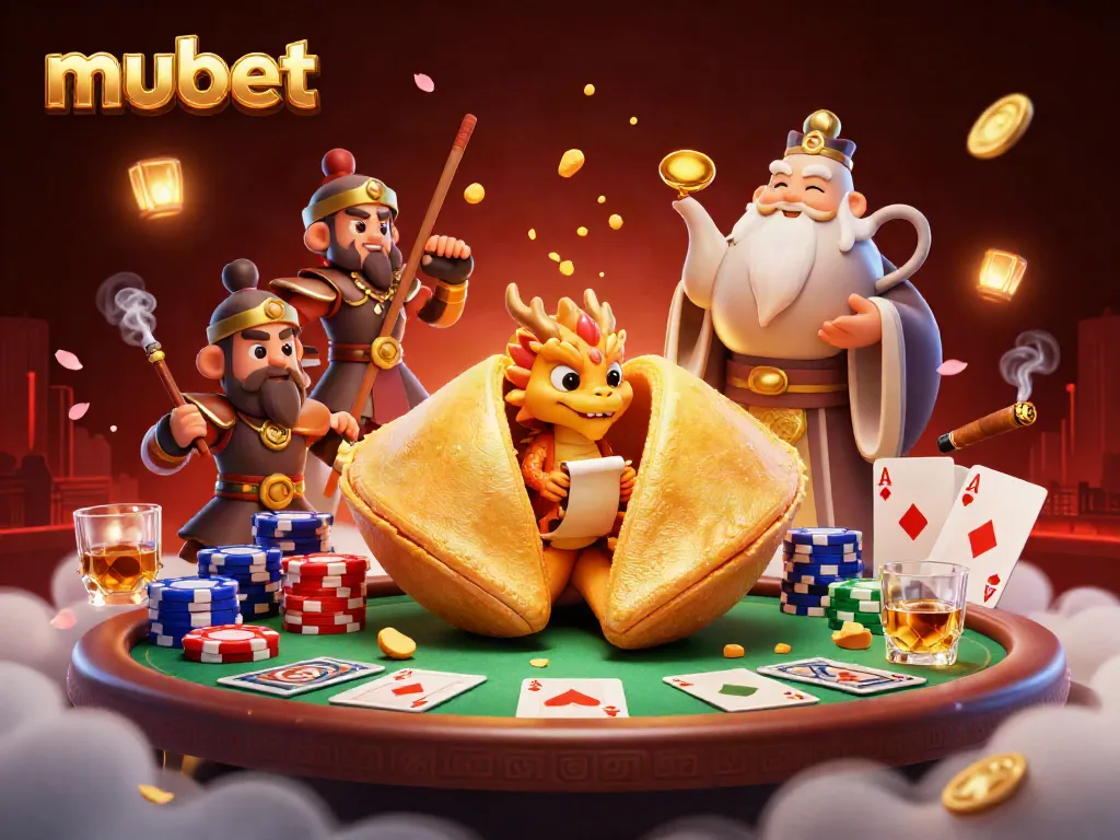Engage with the vibrant mubet casino experience, showcasing dynamic characters and winning poker elements