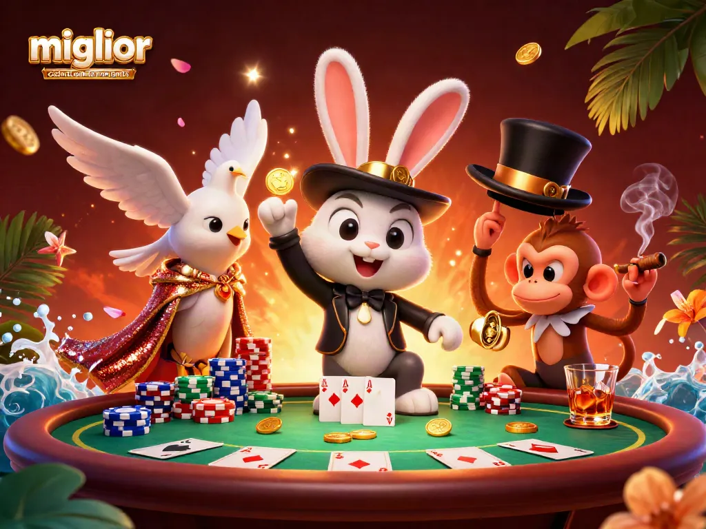 Esplora il miglior casino online non AAMS con la magia dei giochi d'azzardo tra monete dorate e poker chips.