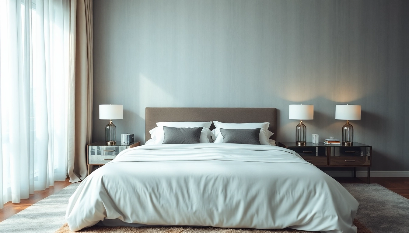 Explore king size bed dimensions in a cozy, stylish bedroom scene enhancing comfort.