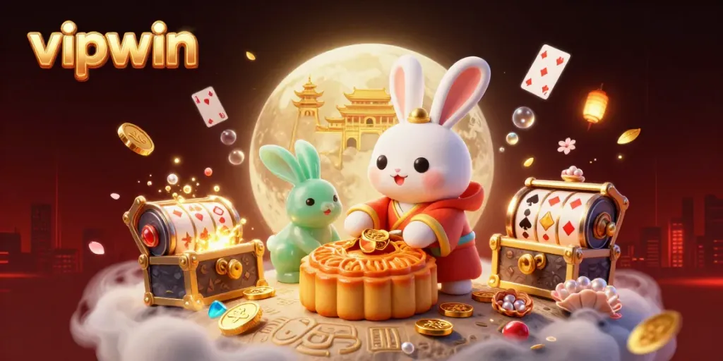 Experience exhilarating gameplay with vipwin in this vibrant, detailed 3D casino scene.