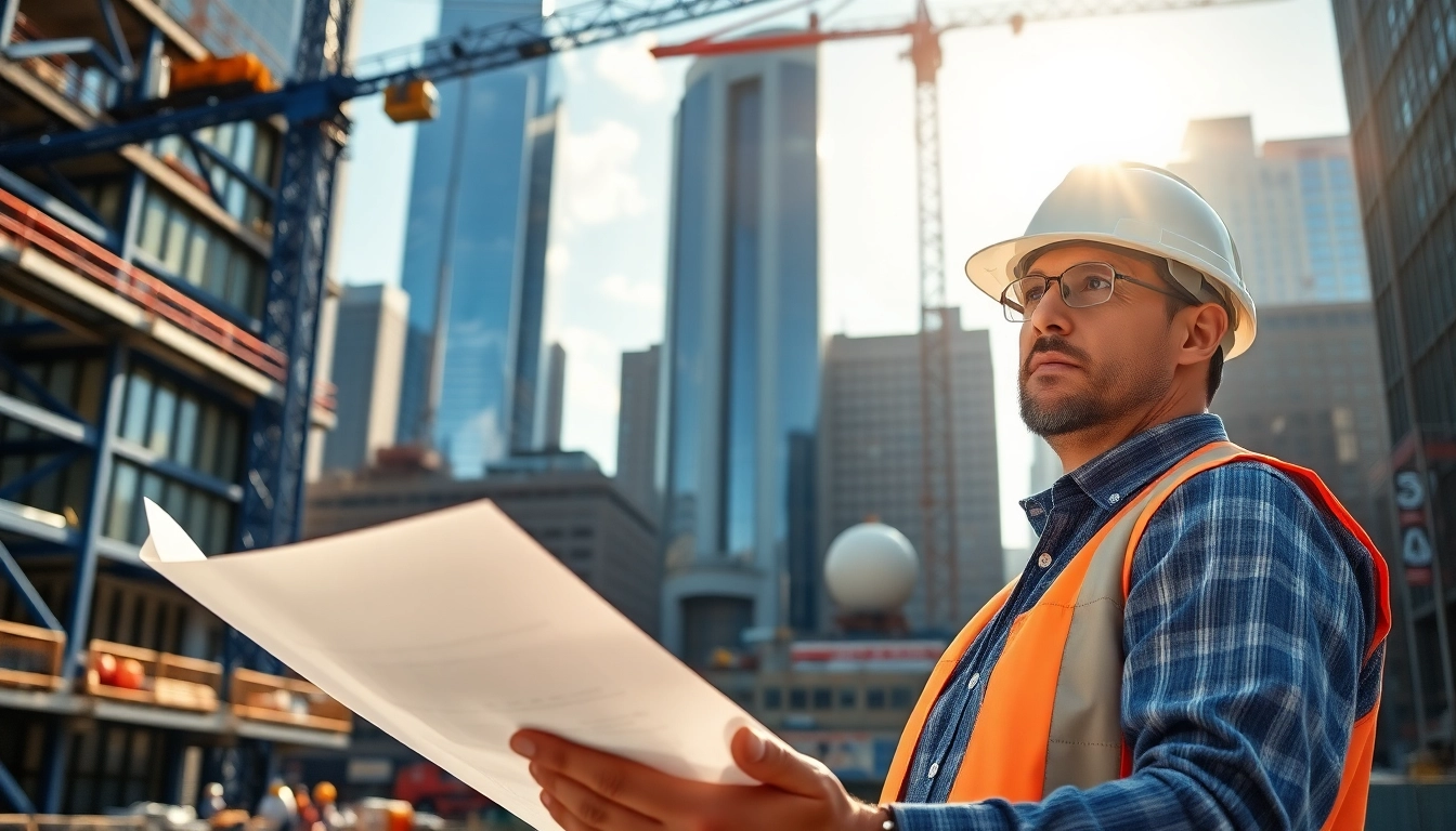 Manhattan Commercial General Contractor managing a dynamic construction site, showcasing expertise and professionalism.