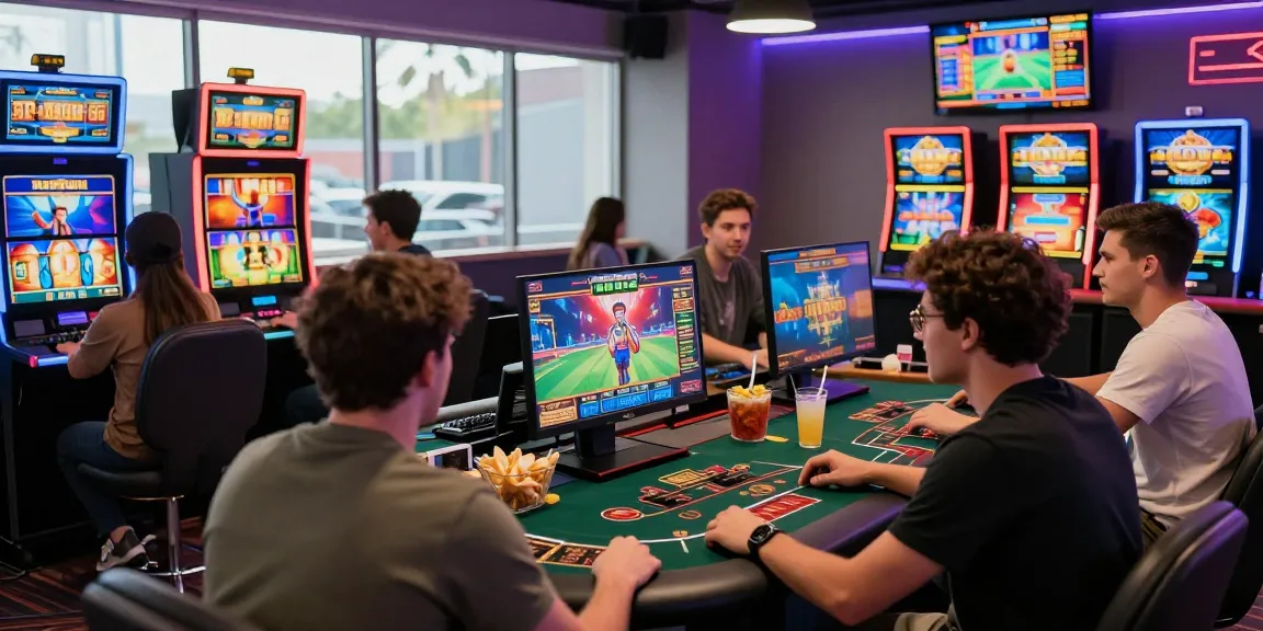 Exciting GO99 gaming environment with players enjoying casino games and vibrant decor.