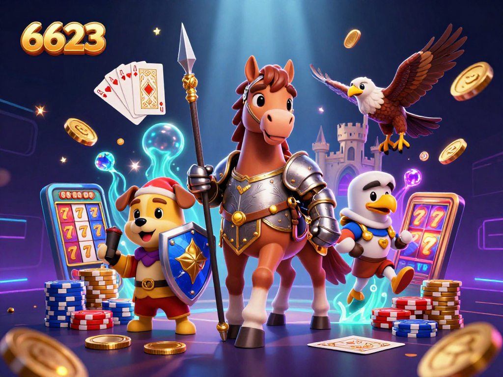 Experience thrilling wins at 6623 with lively slot reels and captivating game elements.