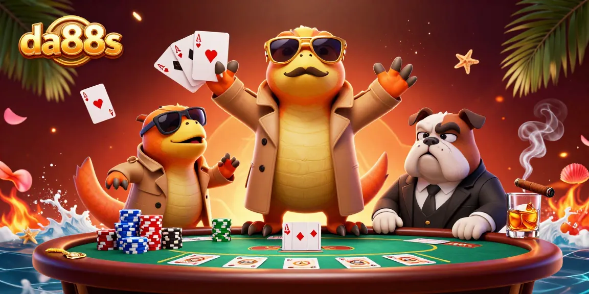 Experience da88s excitement with raptors in a trench coat entering a VIP casino lounge.