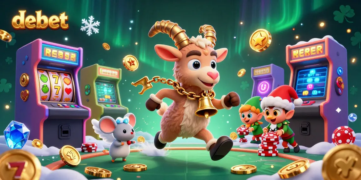 Join the debet casino fun with Krampus, an angel mouse, and elf gremlins at the holiday horror gaming event!