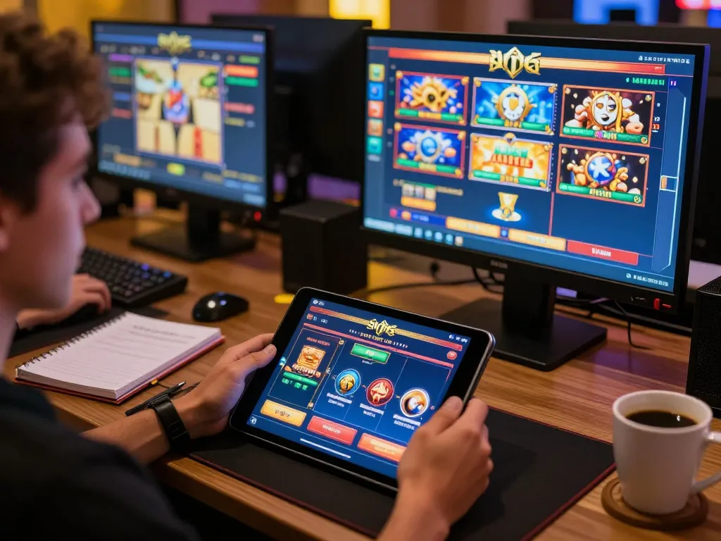 Engaging with 'slot Paris' online gaming interface while analyzing strategies in a cozy setting