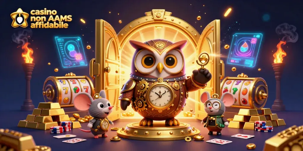 Gioca nei migliori casinò non AAMS affidabili con la nostra illustrazione 3D ispirata ai temi del gioco.
