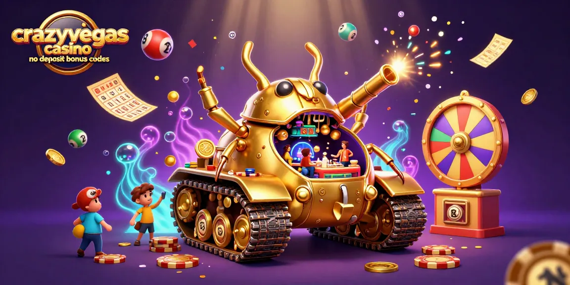 Experience thrilling gaming action with crazyvegas casino no deposit bonus codes in a vibrant, dynamic scene filled with excitement.