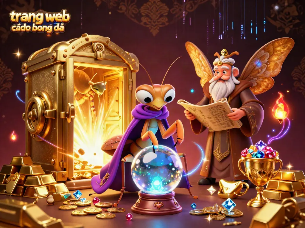 Trang web cá độ bóng đá, một cảnh thú vị với người dẫn đường và kho báu lung linh.