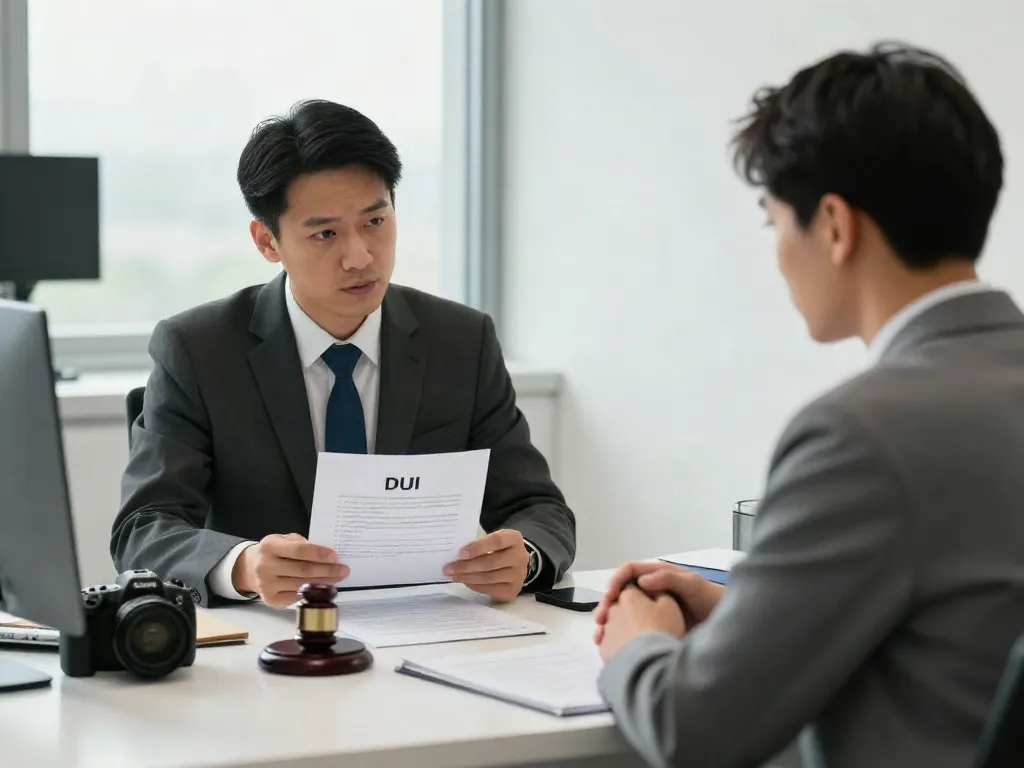 DUI probation drug test Forsyth County Georgia consultation with criminal defense lawyer.