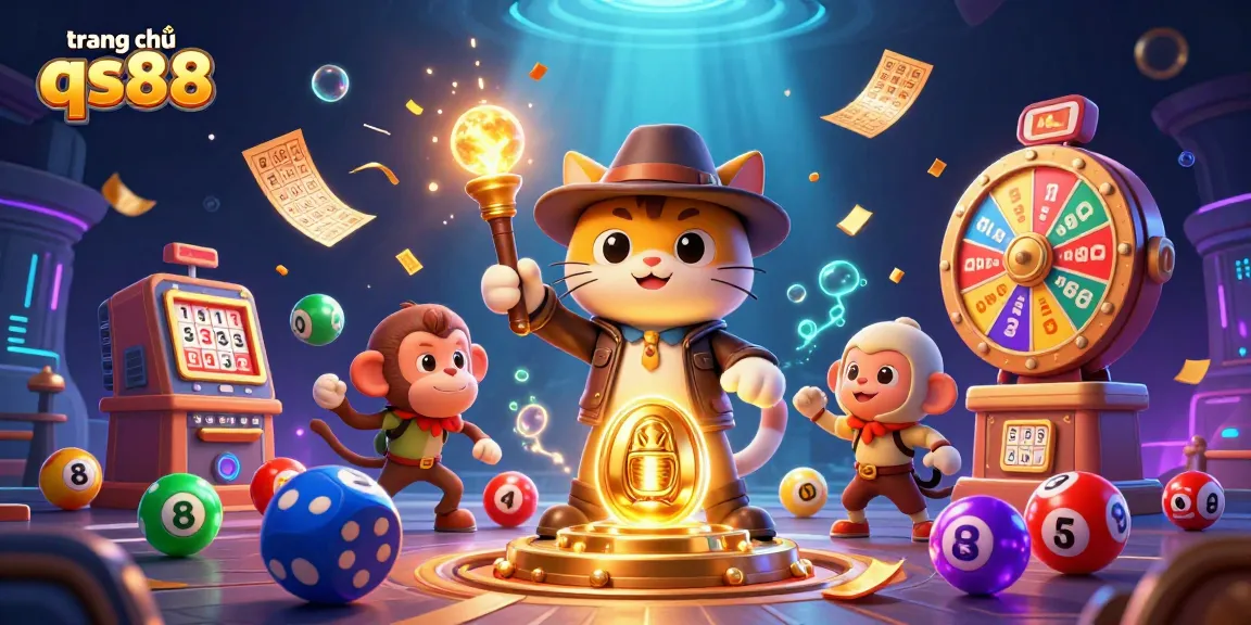 Experience the excitement of gaming at trang chủ qs88 with a vibrant casino scene.