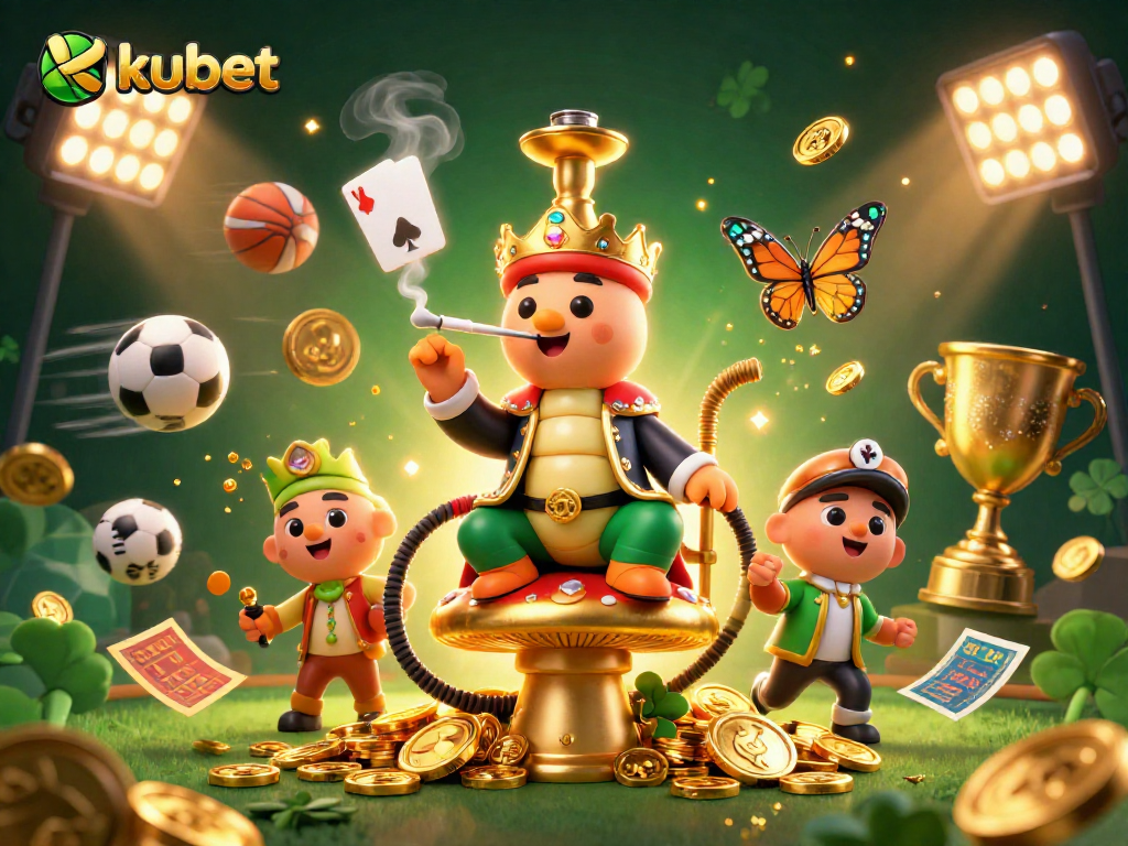 Experience thrilling gameplay with kubet's vibrant casino scene alive with sports elements.