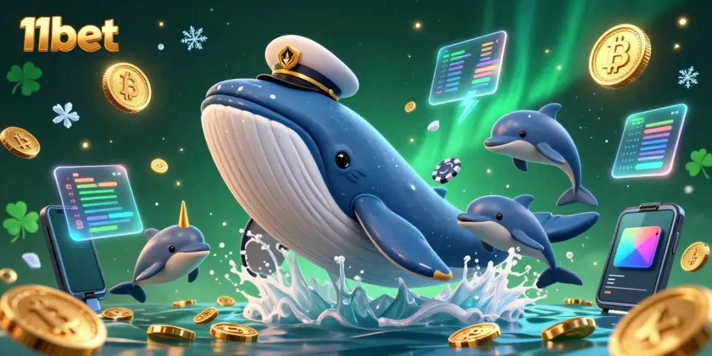Experience thrilling casino entertainment with the vibrant 11bet whales and poker dolphins in stunning 3D.