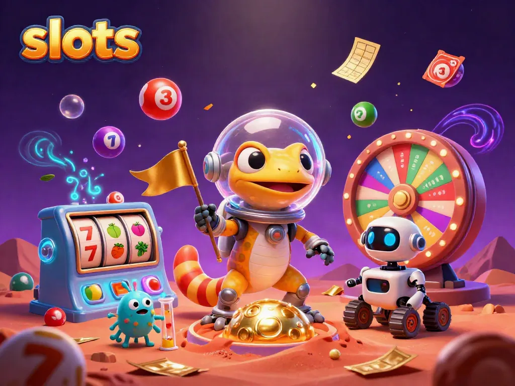 Immerse yourself in exciting slots action with vibrant fun elements and colorful casino features.