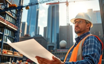 Manhattan Commercial General Contractor managing a dynamic construction site, showcasing expertise and professionalism.