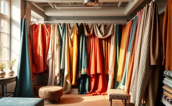 Bekijk kleurrijke stoffen in deze stoffen webshop nederland met unieke texturen en patronen.