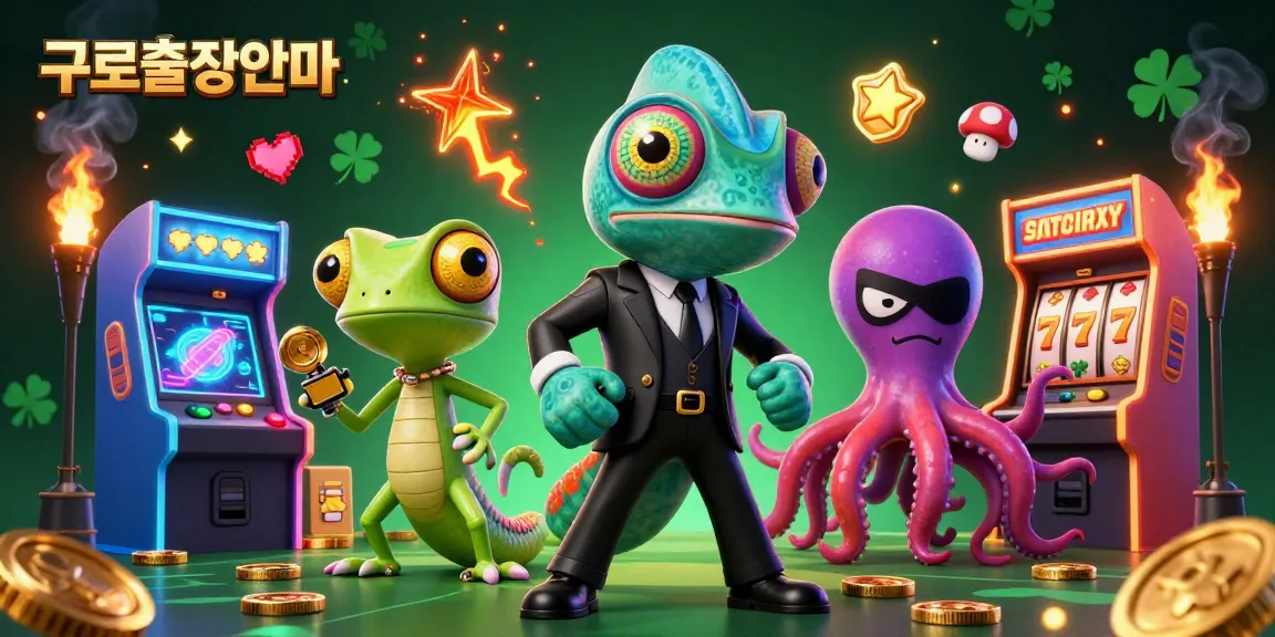 Experience thrilling 구로출장안마 with colorful 3D gaming elements and vibrant characters.
